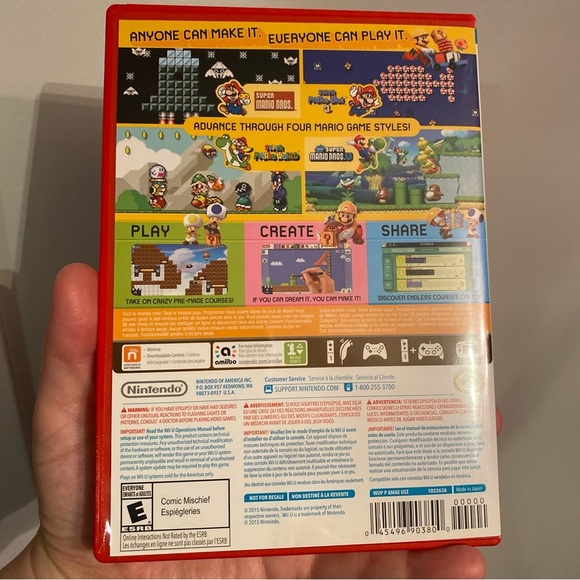 Nintendo Super Mario Maker game WiiU - Picture 5 of 11